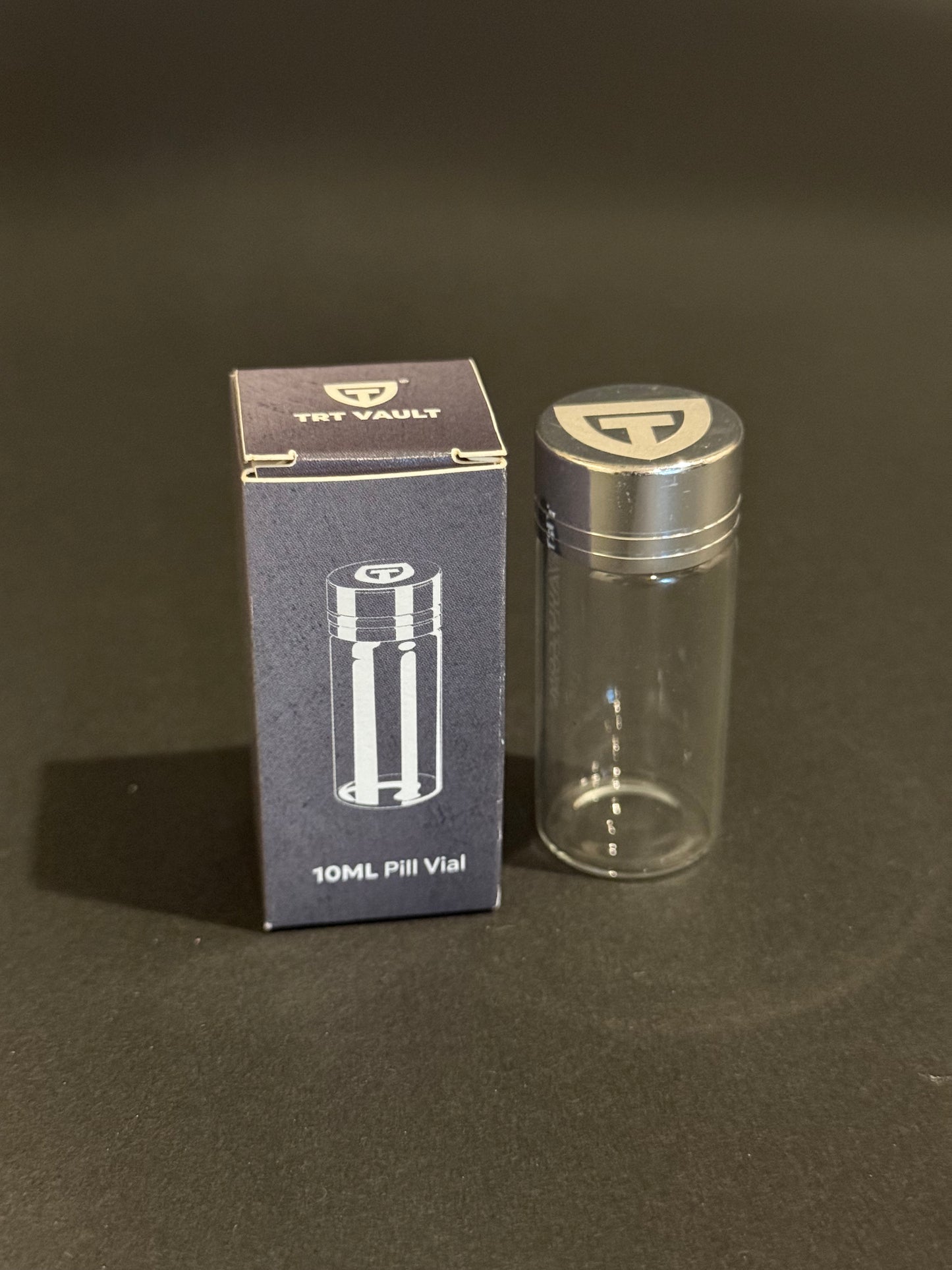 10ml Glass Pill Vial