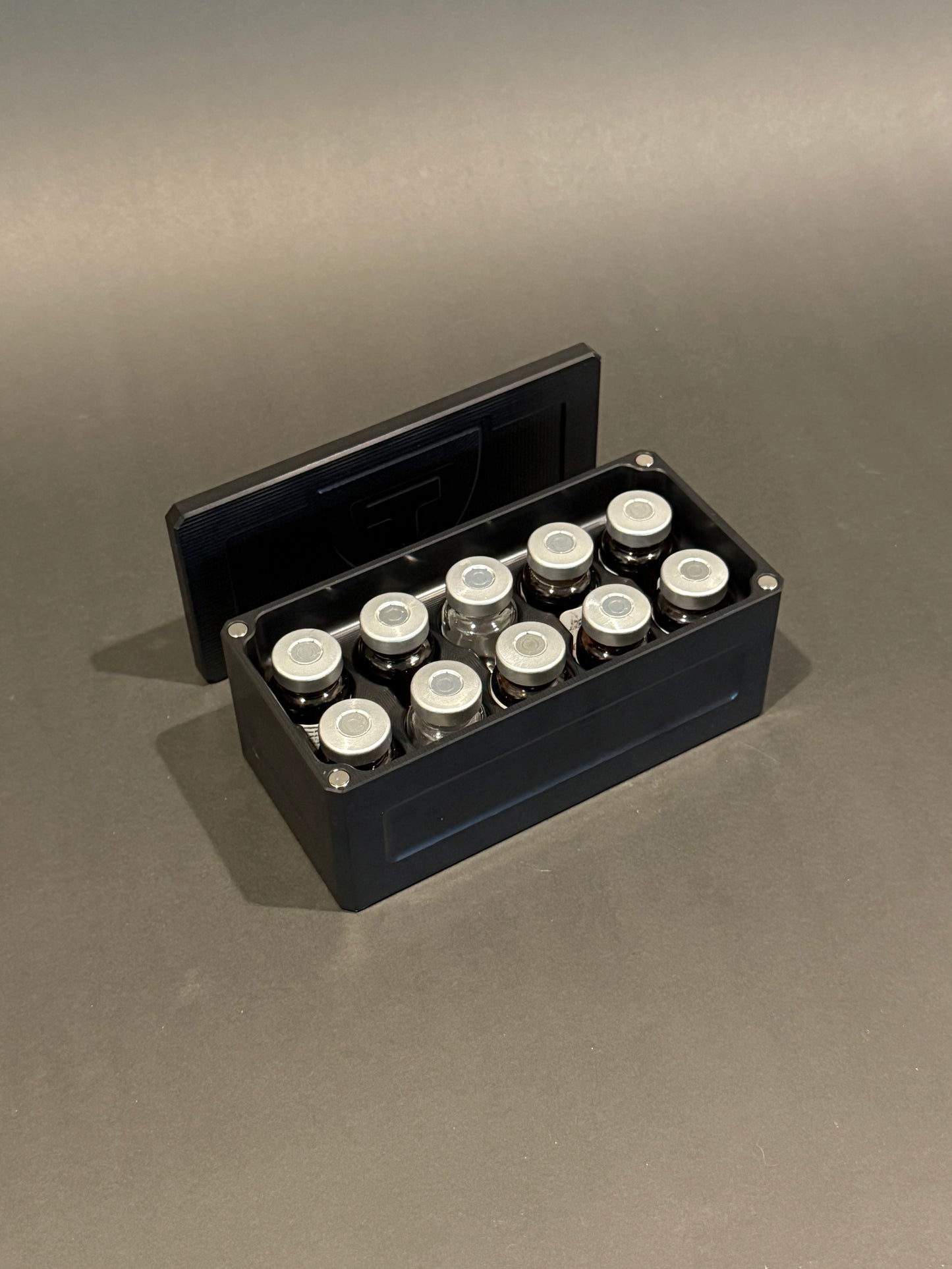 VIAL VAULT MICRO - Anodized Black