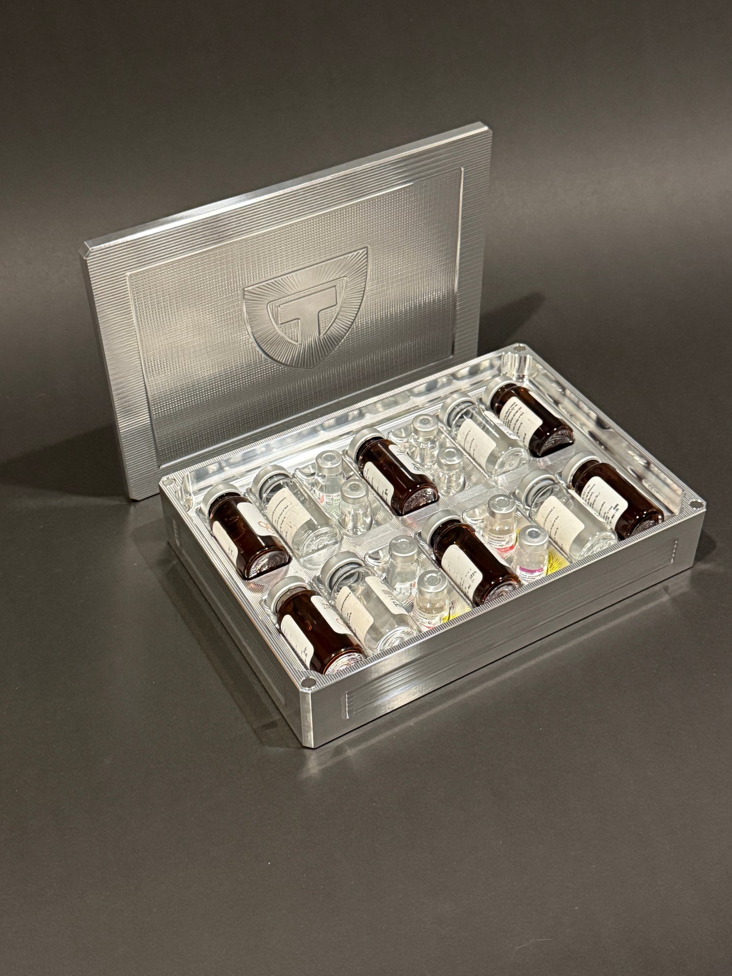 PEPTIDE VAULT MEGA - Raw Machined
