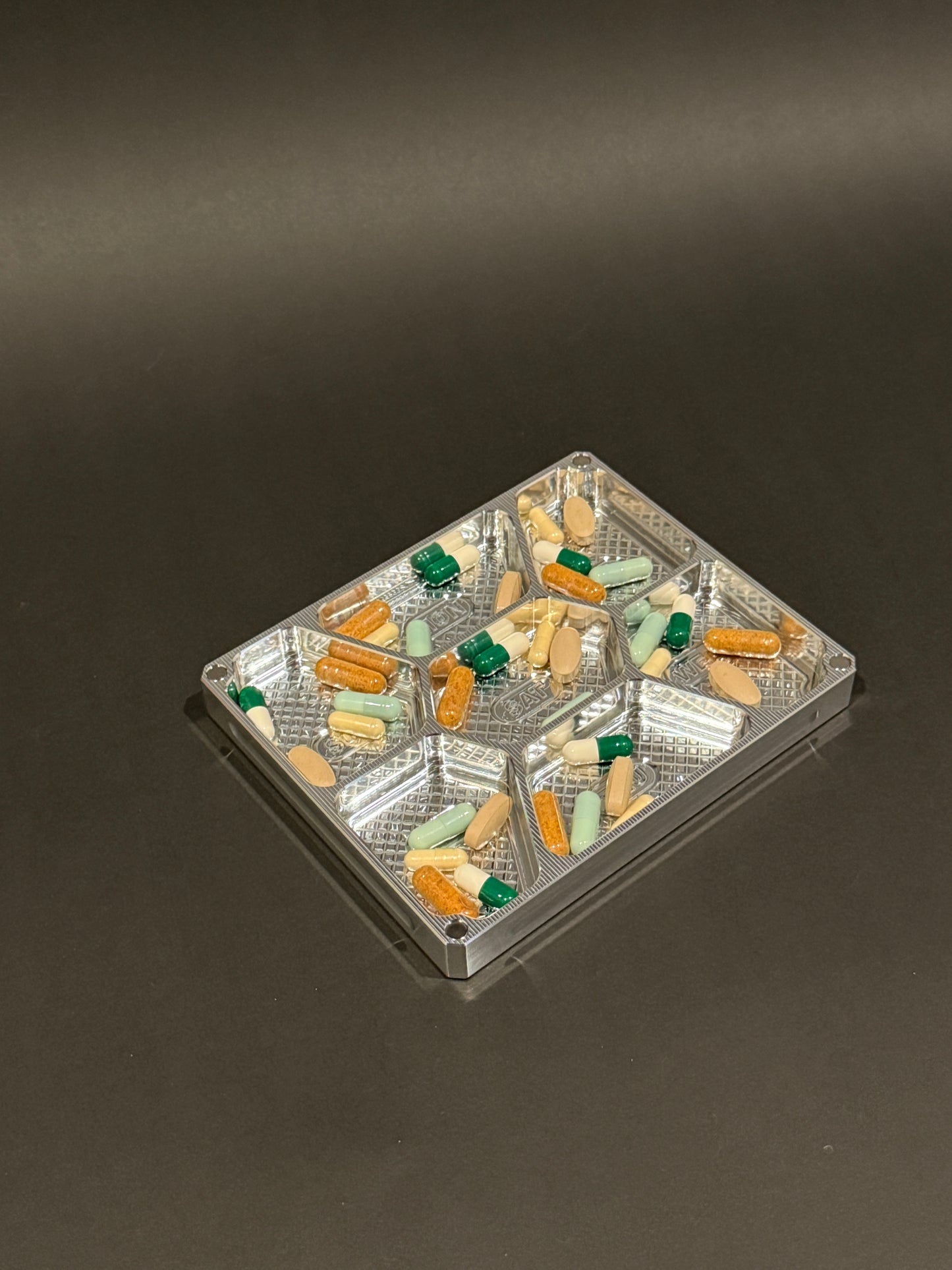 VITAMIN VAULT MINI - Raw Machined (Lidless)