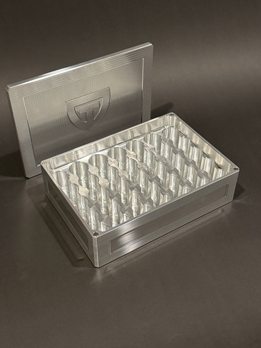 VIAL VAULT MEGA - Raw Machined