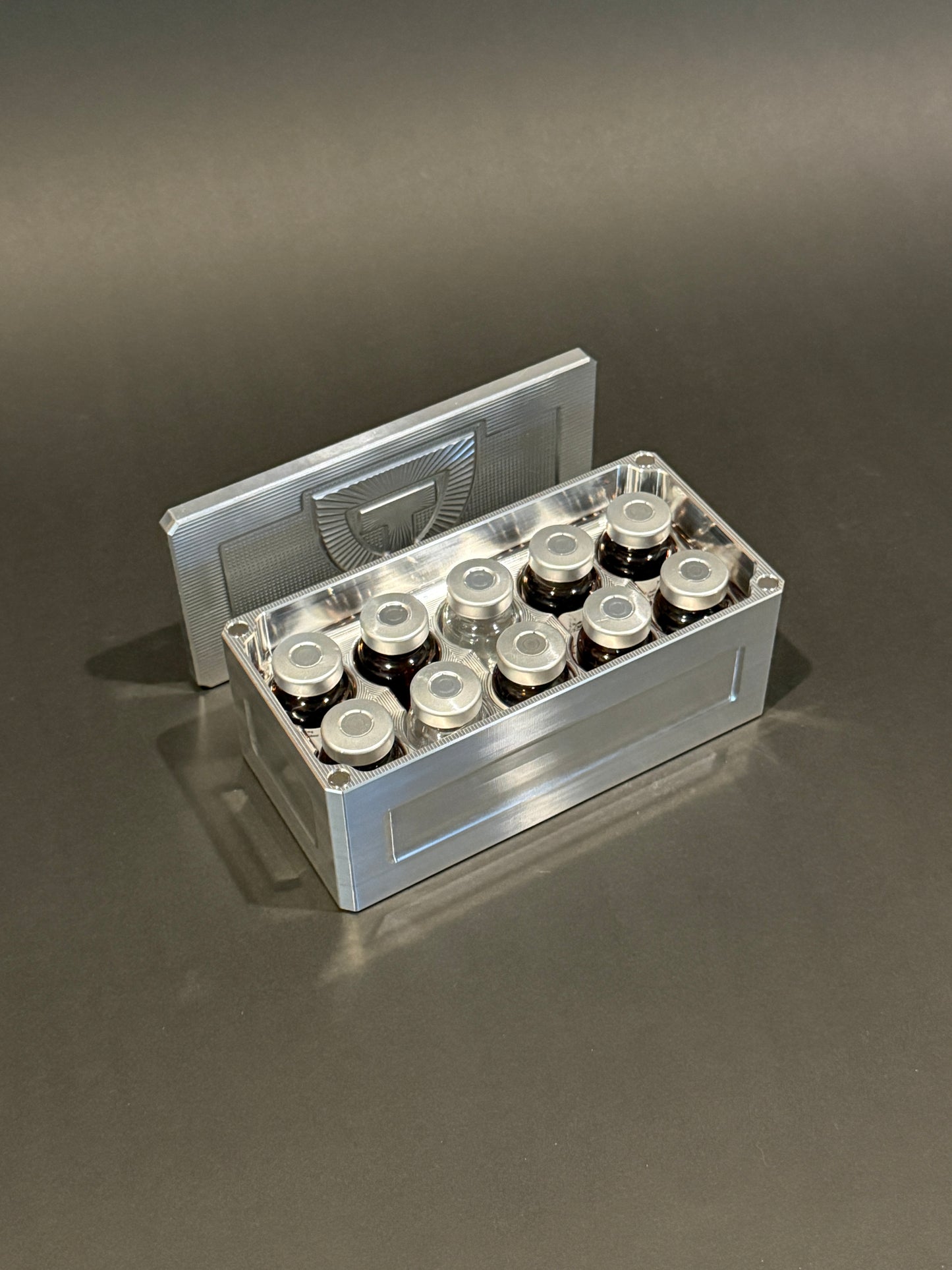 VIAL VAULT MICRO - Raw Machined