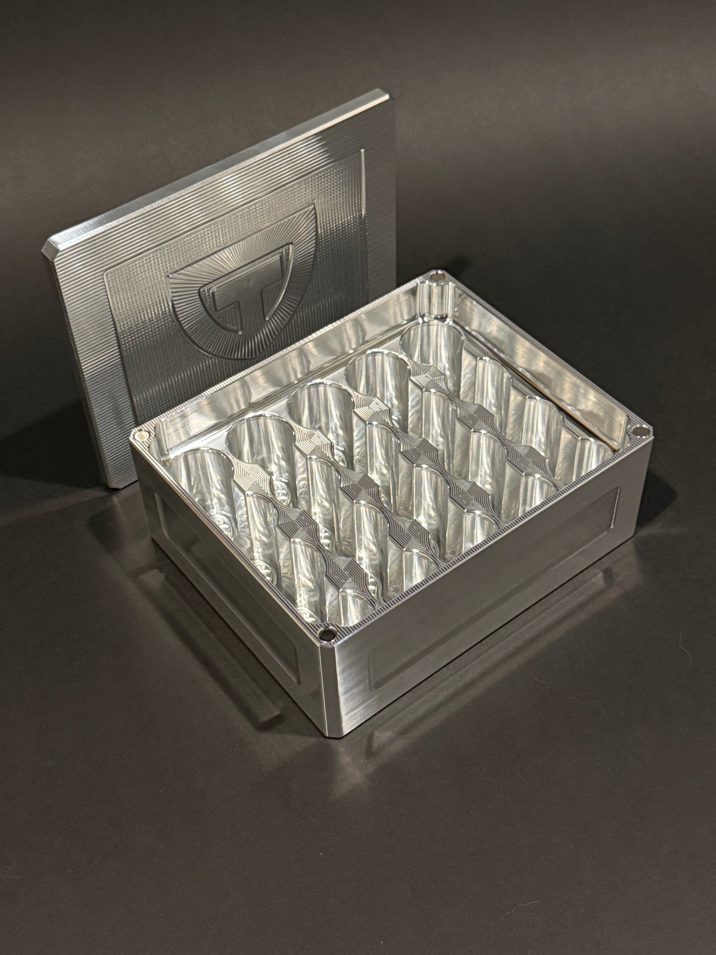 VIAL VAULT MINI - Raw Machined