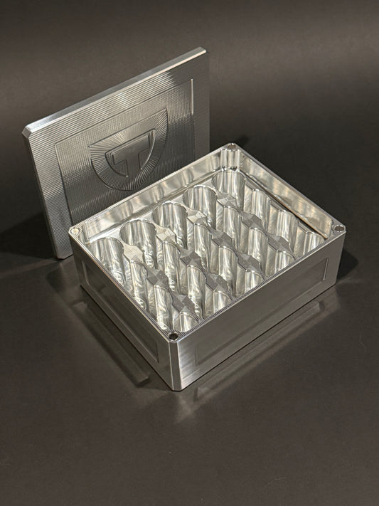 VIAL VAULT MINI - Raw Machined