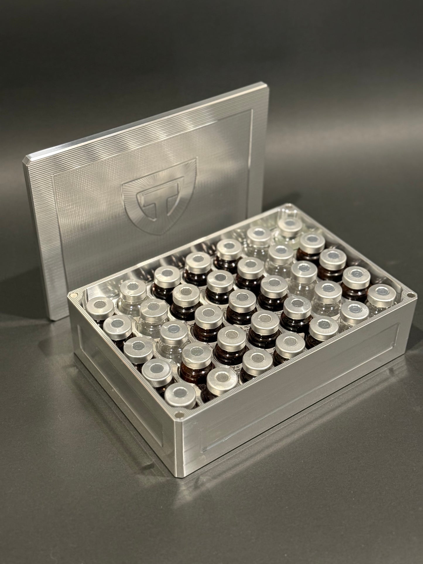 VIAL VAULT MEGA/ CYCLE (Raw Machined)
