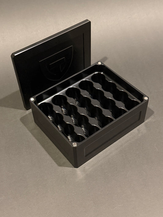 VIAL VAULT MINI - Anodized Black
