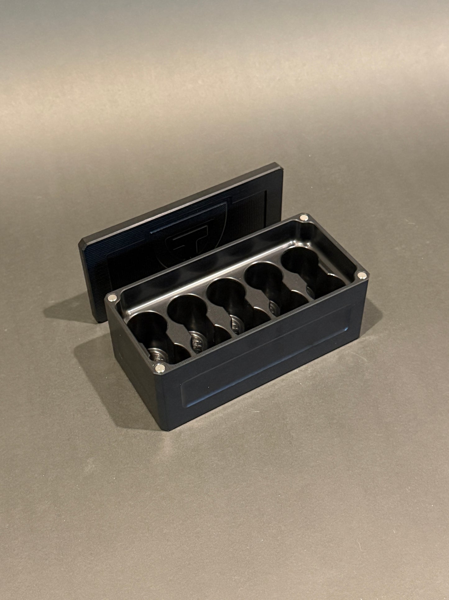 VIAL VAULT MICRO - Anodized Black