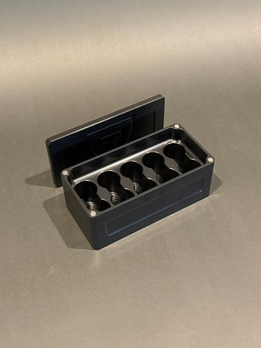 VIAL VAULT MICRO - Anodized Black